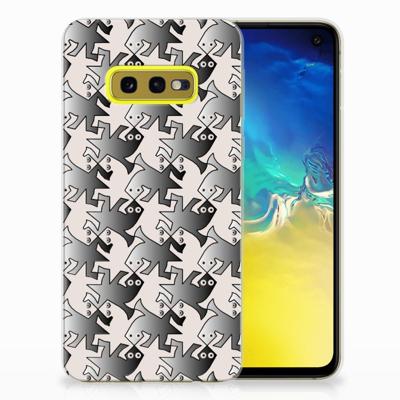 Samsung Galaxy S10e | TPU Hoesje | Salamander Grey