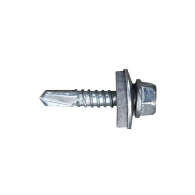 Schroefdoos CELO 7301 Verzinken Ø 6,3 x 50 mm Met sluitring Zeshoekig Boor (250 Stuks)