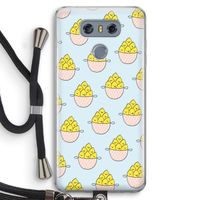 Citroenen: LG G6 Transparant Hoesje met koord
