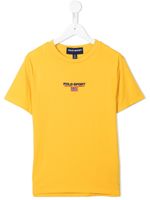 POLO RALPH LAUREN KIDS t-shirt à logo imprimé - Jaune - thumbnail