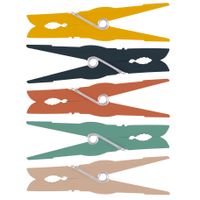 Urban Living Basic Grip wasknijpers - 36x - kunststof - 7 cm