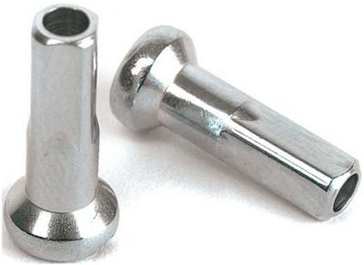 Alpina spaaknippels 13g/14mm/ø5mm/fg 2.6 messing vernikkeld per 1000