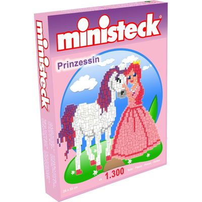 Prinses en paard, ca. 1300 stukjes