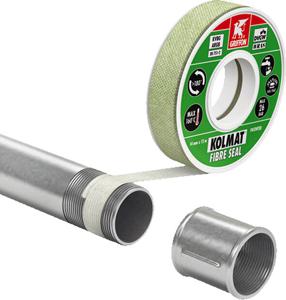 Aquaforte Kolmat Fibre Seal Afdichtingsband 14mm x 15m - Flexibel & Temperatuurbestendig