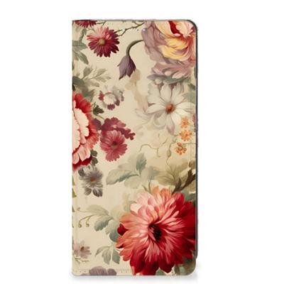 Smart Cover voor Motorola Edge 40 Pro Bloemen Smart Cover voor Motorola Edge 40 Pro Bloemen