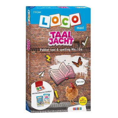 WPG Uitgevers Maxi loco pakket taaljacht - taal & spelling m4 / e4