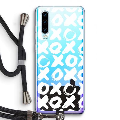 XOXO: Huawei P30 Transparant Hoesje met koord
