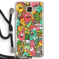 Vexx City: Samsung Galaxy A5 (2016) Transparant Hoesje met koord