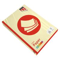 Kopieerpapier Quantore Colour A4 80gr kanariegeel 500 vel | 5 stuks