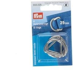 Prym D-Ringen Zilver Mat 25mm