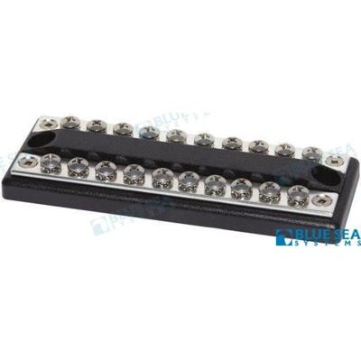 BS2702 - DUBBELE AANSLUITPLAAT 100A 10 CIRCUITS