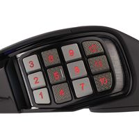 Corsair Scimitar RGB Elite muis Rechtshandig USB Type-A Optisch 18000 DPI - thumbnail
