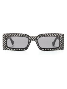 Gucci Eyewear lunettes de soleil rectangulaires Gene - Noir