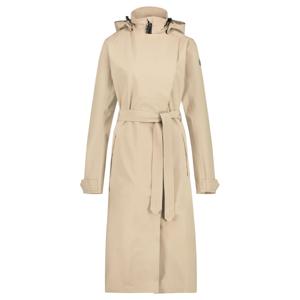 AGU Trench Coat Long Regenjas Urban Outdoor Dames - Cement - XXL - Waterdicht