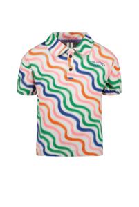 B.Nosy Meisjes polo shirt - Sun waves AOP