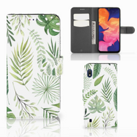 Samsung Galaxy A10 Hoesje Leaves - thumbnail