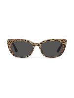 Dolce & Gabbana Kids lunettes de soleil Mini Me à monture papillon - Multicolore