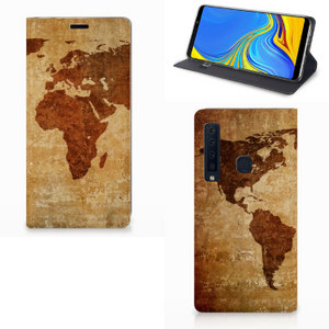 Samsung Galaxy A9 (2018) Book Cover Wereldkaart