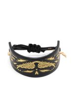 Zadig&Voltaire bracelet Lenny à plaque logo - Noir Zadig&Voltaire bracelet Lenny à plaque logo - Noir