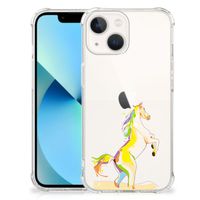 iPhone 13 mini Stevig Bumper Hoesje Horse Color