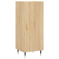 The Living Store Dressoir - Modern - Kast - Afmetingen- 34.5 x 34 x 90 cm - Ken- Duurzaam materiaal - thumbnail