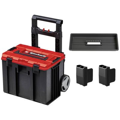 Einhell E-Case L with wheels 4540014 Transportwagen Kunststof Zwart, Rood (l x b x h) 444 x 330 x 131 mm
