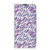iPhone 13 Pro Max | Hoesje met Magneet | Feathers Color