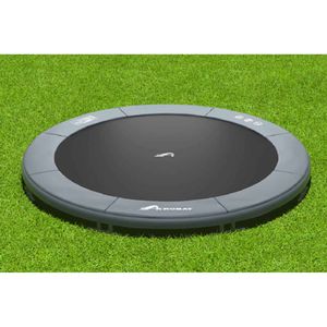 Akrobat Trampoline Orbit Inground - 430 cm - Antraciet