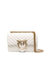 PINKO sac Lovebird en cuir à design matelassé - Blanc
