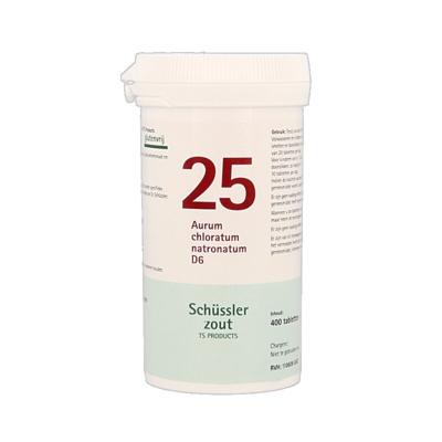 Pflüger Aurum chloratum natrium 25 D6 Schussler 400 Tabletten