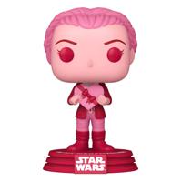 Star Wars Valentines POP! Star Wars Vinyl Figure Leia 9 Cm - thumbnail