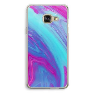 Zweverige regenboog: Samsung Galaxy A3 (2016) Transparant Hoesje