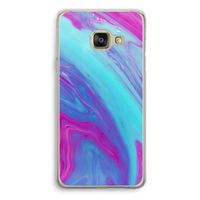 Zweverige regenboog: Samsung Galaxy A3 (2016) Transparant Hoesje