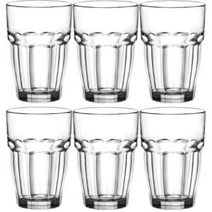 Bormioli Rocco Drinkglazen/Waterglazen - tumbler - 6x stuks - glas - 360 ml