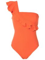 Clube Bossa maillot de bain Siola à design asymétrique à une épaule - Orange - thumbnail