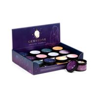 Melia Edelsteen kristal soja wax kaars in blik