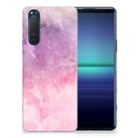 Smartphone hoesje Sony Xperia 5II Pink Purple Paint