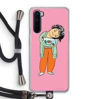 Visknuffel: OnePlus Nord Transparant Hoesje met koord