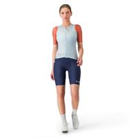 Castelli corretto w jersey winter sky/hot sauce dames