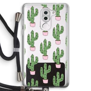 Cactus Lover: Honor 6X Transparant Hoesje met koord