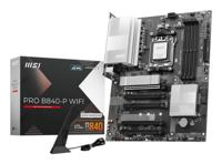 MSI PRO B840-P WIFI moederbord AMD B840 Socket AM5 ATX MSI PRO B840-P WIFI moederbord AMD B840 Socket AM5 ATX