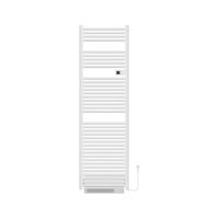 Elektrische Handdoekradiator BWS Dusk 184x54x13.3 cm 2000W Met Blower en Digitale Programmeerbare Thermostaat Glans Wit