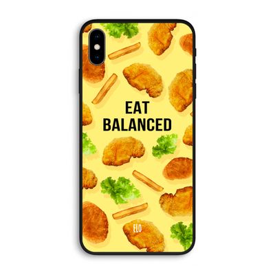 Eat Balanced: iPhone XS Max Biologisch afbreekbaar hoesje