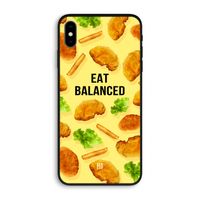 Eat Balanced: iPhone XS Max Biologisch afbreekbaar hoesje