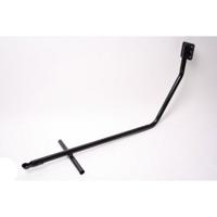 Roland fietskar big boy 455, zwart, staal, trekstang, 320mm