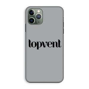 Topvent Grijs Zwart: iPhone 11 Pro Tough Case