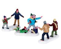 Kerstfiguur Family football set of 3 LEMAX - Lemax Kerstfiguur Family football set of 3 LEMAX - Lemax