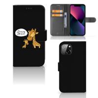 Apple iPhone 13 Leuk Hoesje Giraffe