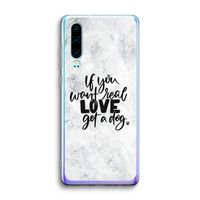 Partner in crime: Huawei P30 Transparant Hoesje
