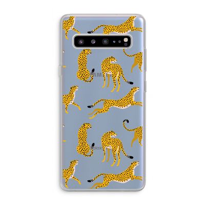 Luipaard: Samsung Galaxy S10 5G Transparant Hoesje
